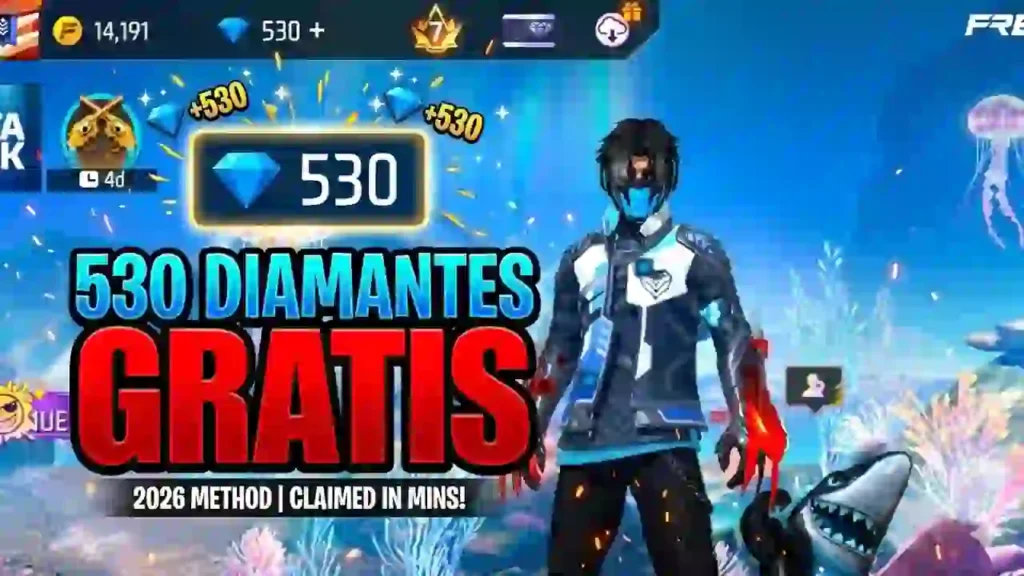 Diamantes gratis en Free Fire 2026: métodos legales y seguros para conseguirlos